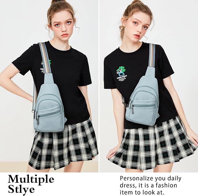 Sling Bag Crossbody Bags for Women Small Cross Body Bag Fanny Packs Chest Sling - Image 9