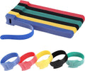 120PCS 6 Inch Cable Ties Reusable Multi-Purpose Wire Ties Cord Organizer by SyncYourLifeWithMVYC
