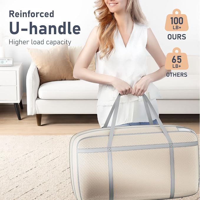 DIMJ Large Compression Comforter Storage Bag - Image 3
