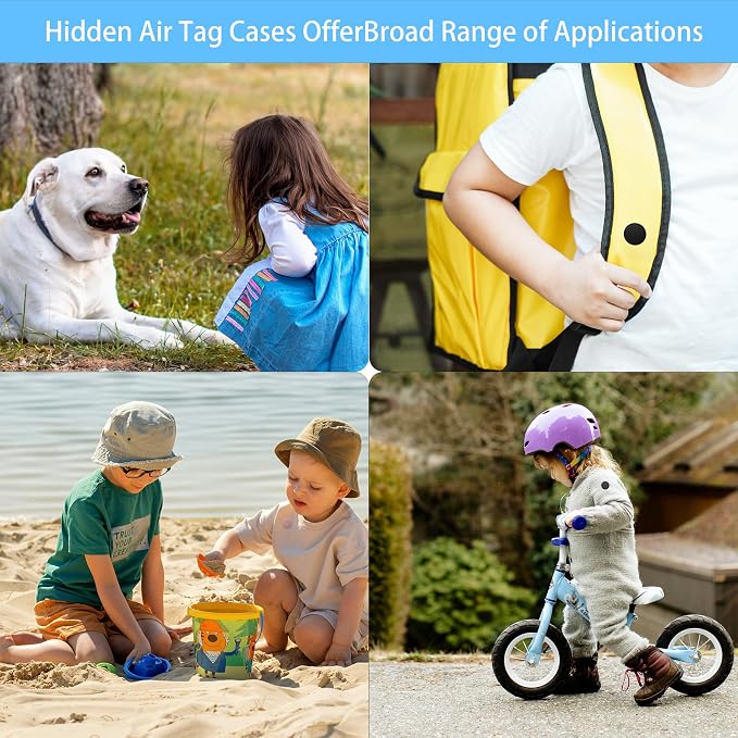 Waterproof AirTag Holder for Kids - Image 3