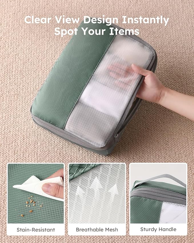 4 Set Compression Packing Cubes - Image 3