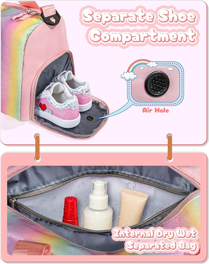 Christmas Gifts for Kids-Girl Gym Bag - Image 7