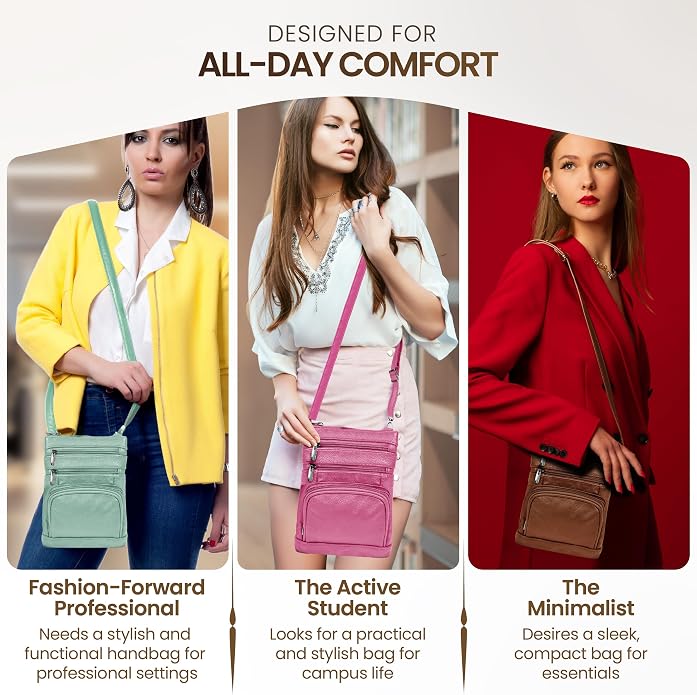 Krediz leather Crossbody Purses - Image 8
