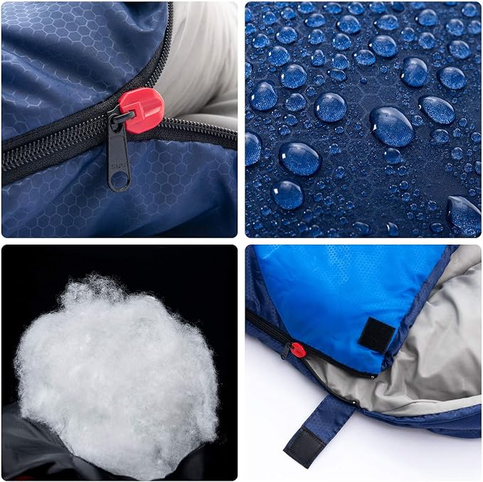 BISINNA Sleeping Bag with Pillow - Image 4