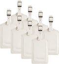 8 Pack Leather Luggage Travel Bag Tags by Travelambo by Travelambo