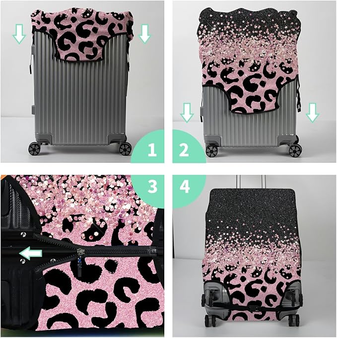 Luggage Cover + Tag, Washable Elastic Cloth, Anti-Scratch - Image 7
