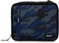 PackIt Freezable Classic Lunch Box, Sporty Camo Charcoal Navy, Built by PackIt