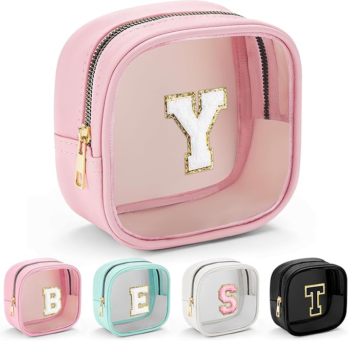 YOOLIFE Initial Make Up Bag Travel Toiletry Bag by YOOLIFE