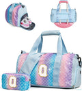 6 7 8 9 10 Year Old Girls Birthday Gift-Girl Gym Bag by Vogewood