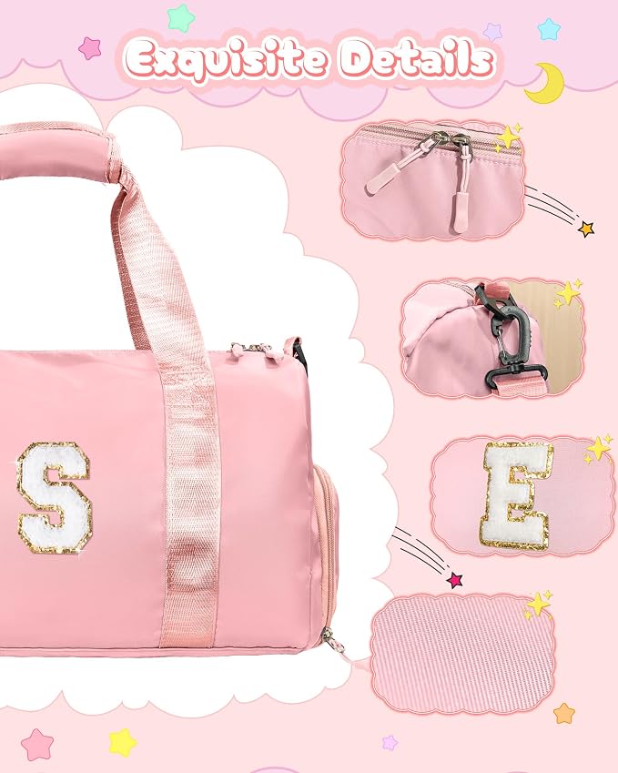 Birthday Gifts for 3 4 5 6 7 8 9 10 11 12 Year Old Girls-Girl Gym Bag - Image 4