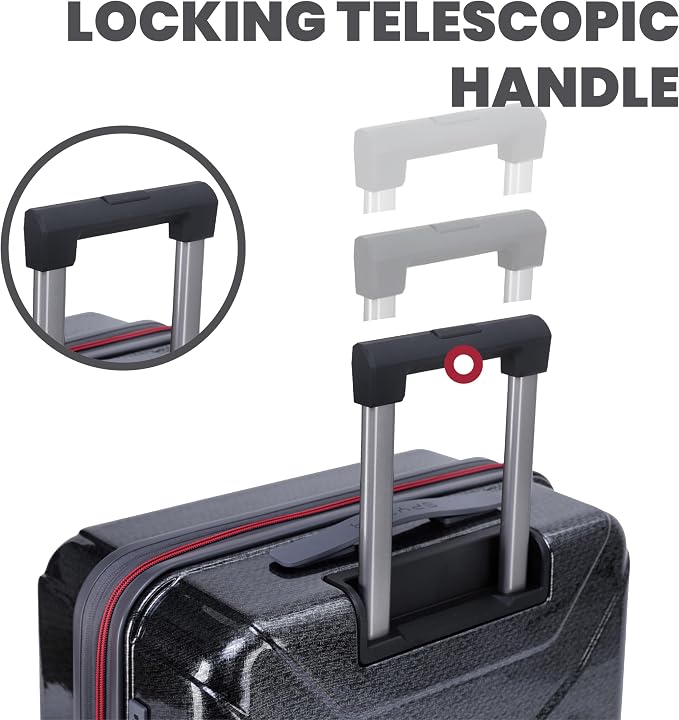 Spyder Traverse 25 Inch Medium Expandable Hardside Upright Suitcase - Image 5