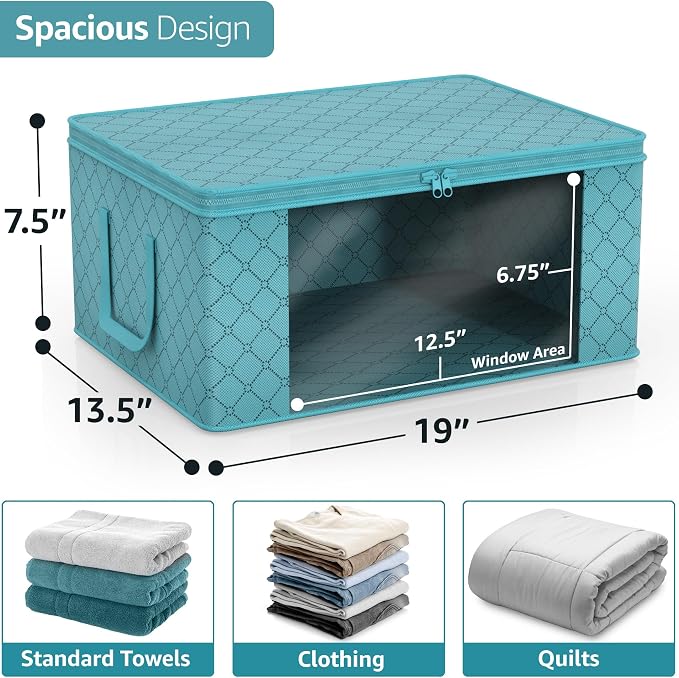 Sorbus Medium Clothes Storage Bags - Image 2