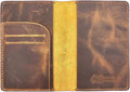 Leather Passport Holder for Men and Women by SAIGONHandicraft