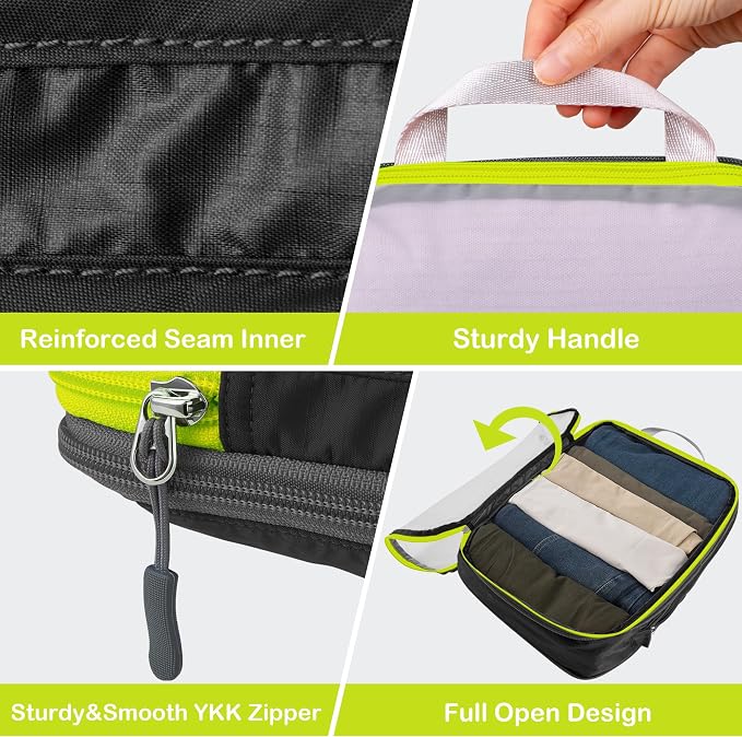 Cipway Mesh Compression Packing Cubes, Ultralight See Through Luggage Organizer - Image 6