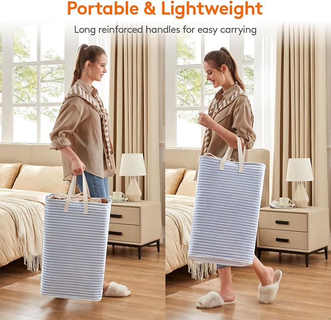 Lifewit Laundry Hamper Large Collapsible Laundry Basket, Freestanding - Image 4