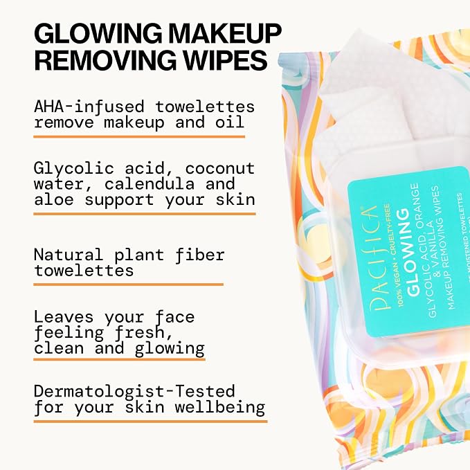Pacifica Makeup Remover Face Wipes - Image 5