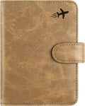 Passport Holder Cover Wallet RFID Blocking Leather Card Case Travel Accessories by PASCACOO