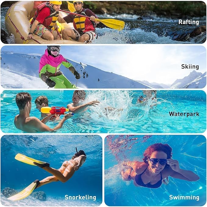 Marine IP68 Waterproof Phone Pouch, Floating Waterproof Phone Dry Bag Compatible - Image 6