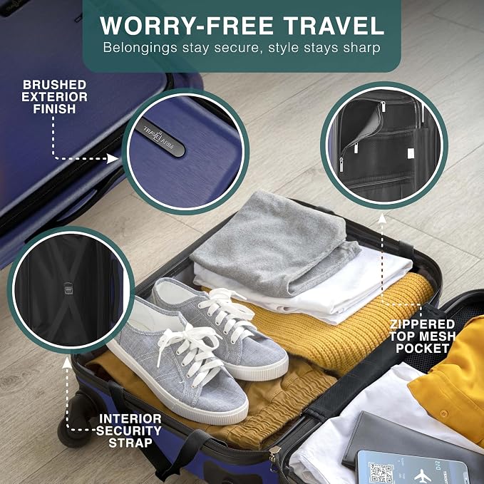 Luggage Sets 3 Piece, 24 Inch Suitcase and 28 Inch Luggage - Image 4