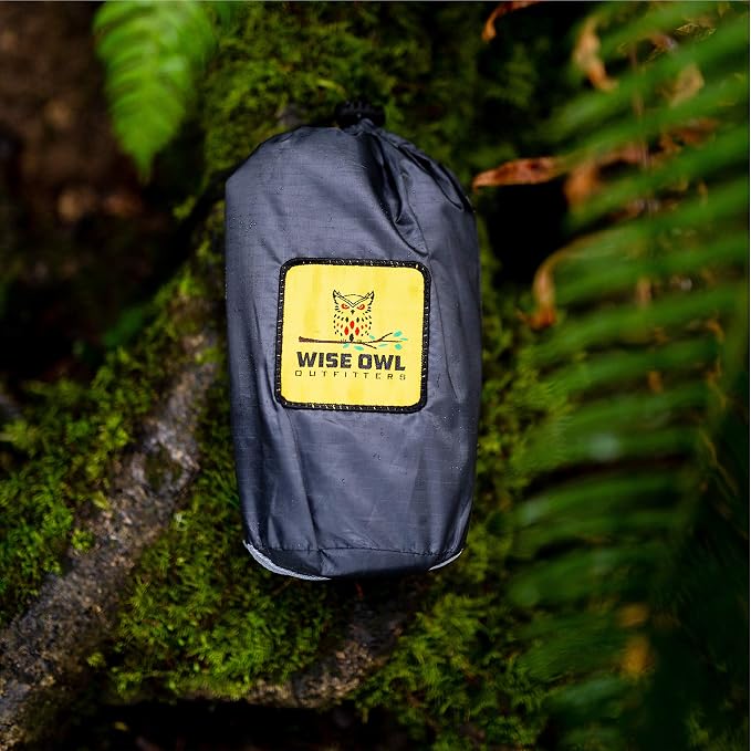 Wise Owl Outfitters Hammock Rain Fly – Waterproof Camping Tarp Cover - Image 9