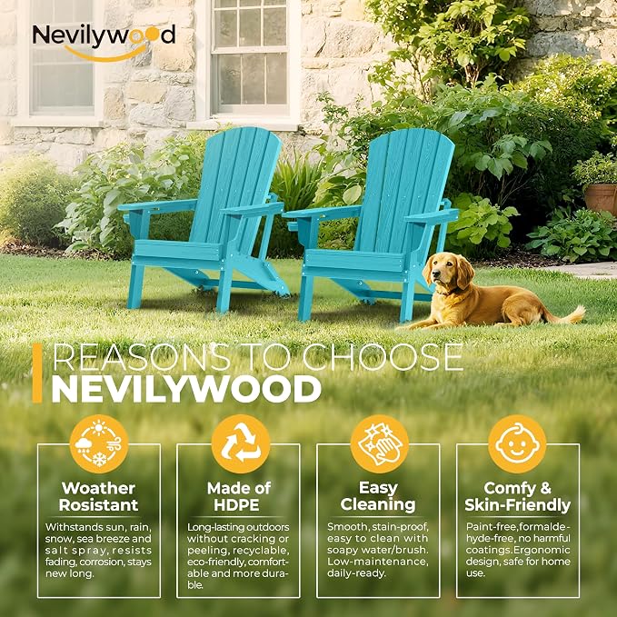 Folding Adirondack Chair - Image 4
