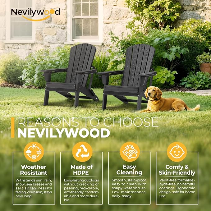 Folding Adirondack Chair - Image 4