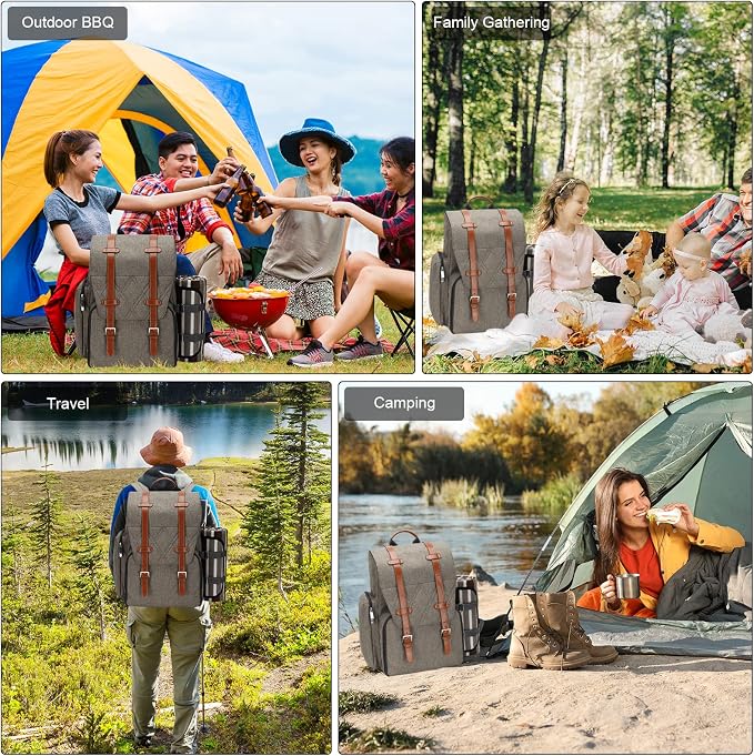 Picnic Backpack for 4 Person - Image 7
