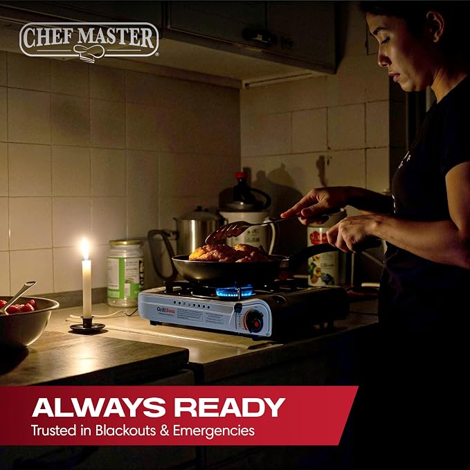 Dual Fuel Portable Stove Combo, Dual Fuel Butane & Propane Stove, 12K BTU - Image 8