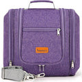 Travel Hanging Toiletry Bag for Women and Men, 6 Organizer Compartments by COOSKY