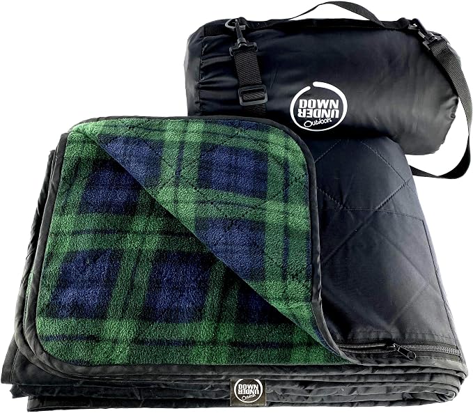 DOWN UNDER OUTDOORS Large Waterproof Windproof Extra Thick 350 GSM Quilted by DOWNUNDEROUTDOORS