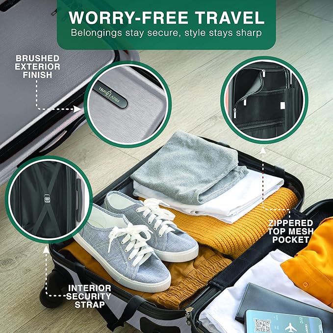 Luggage Sets 2 Piece, 24 Inch Suitcase and 28 Inch Luggage - Image 4