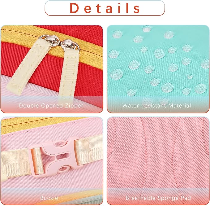 Lightweight Cute Kids Backpack for School Kindergarten Elementary Backpacks for - Image 3