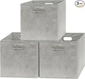 SIMPLE HOUSEWARE 13-Inch Collapsible Fabric Cube Storage Bin by SimpleHouseware
