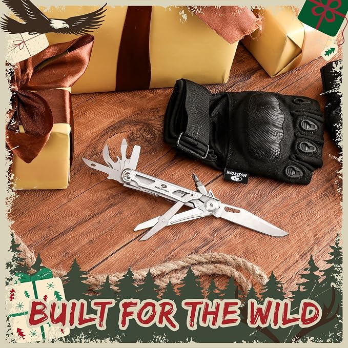 Mossy Oak 12-in-1 Multitool Pocket Knife - Image 2