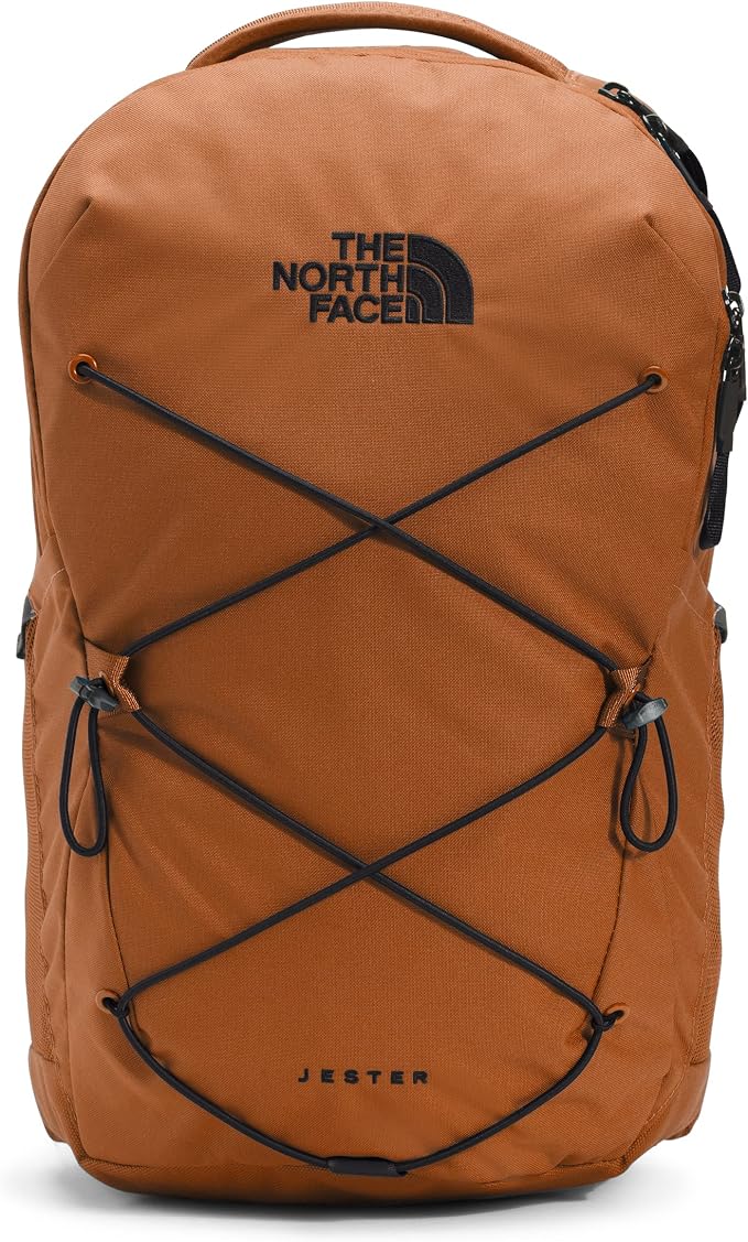 The North Face Jester Everyday Laptop Backpack, Leather Brown/Tnf Black by THENORTHFACE