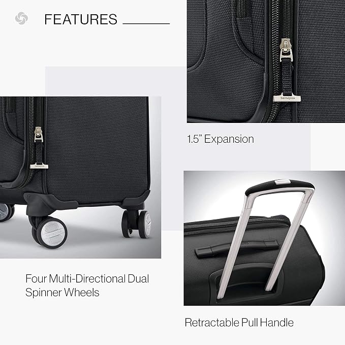 Samsonite Solyte DLX Softside Expandable Luggage - Image 3