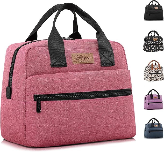 HOMESPON Insulated Lunch Bag for Women Men Lunch Box Cooler Lunch Tote for Work by HOMESPON