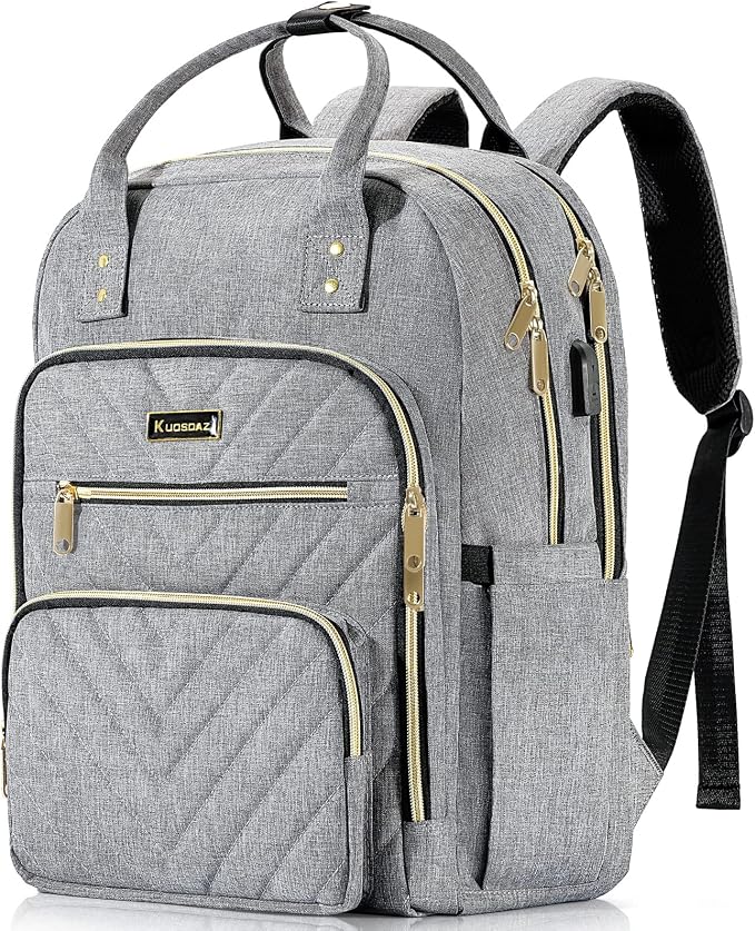 Laptop Backpack for Women Men, School Backpacks for Teens Girls Boys, 17.3 Inch by Kuosdaz