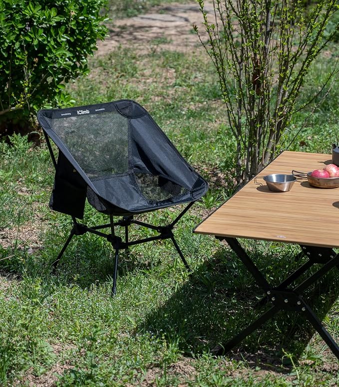 iClimb Ultralight Compact Camping Folding Beach Chair - Image 10