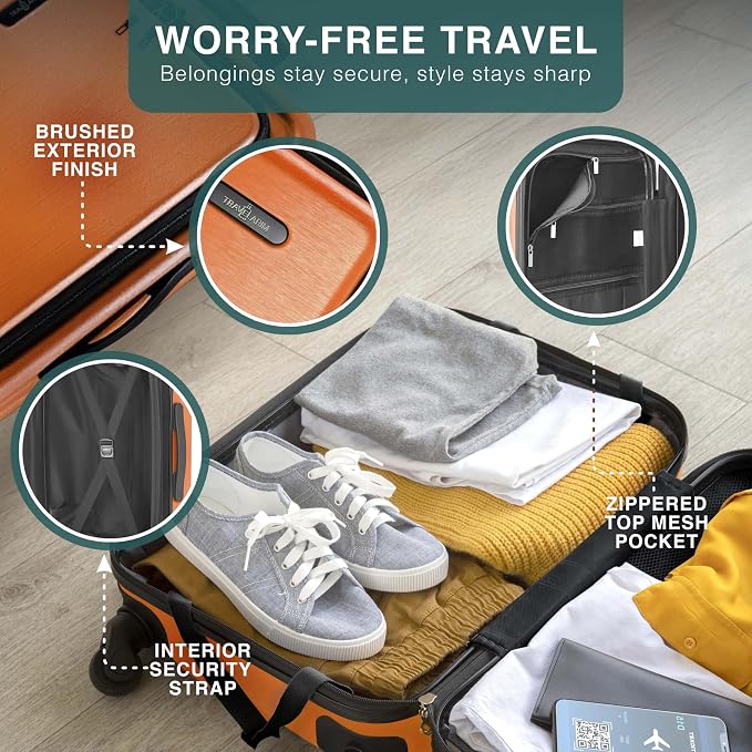 Luggage Sets 2 Piece, 24 Inch Suitcase and 28 Inch Luggage - Image 4