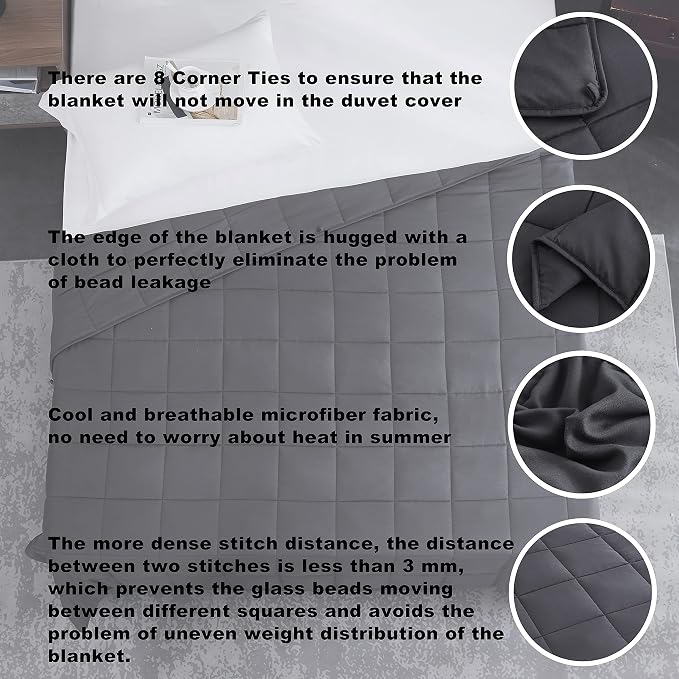 L'AGRATY Weighted Blanket - Image 4