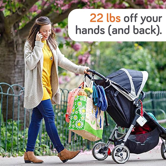 Baby Uma Baby Stroller Hooks for Bags - Image 4