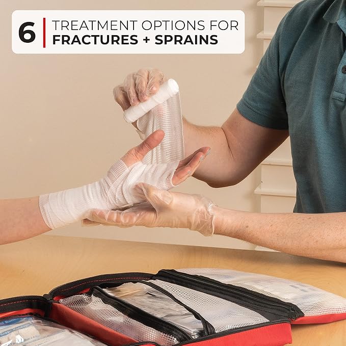 First Aid Kit – 291 Pieces of First Aid Supplies | Hospital Grade Medical - Image 5