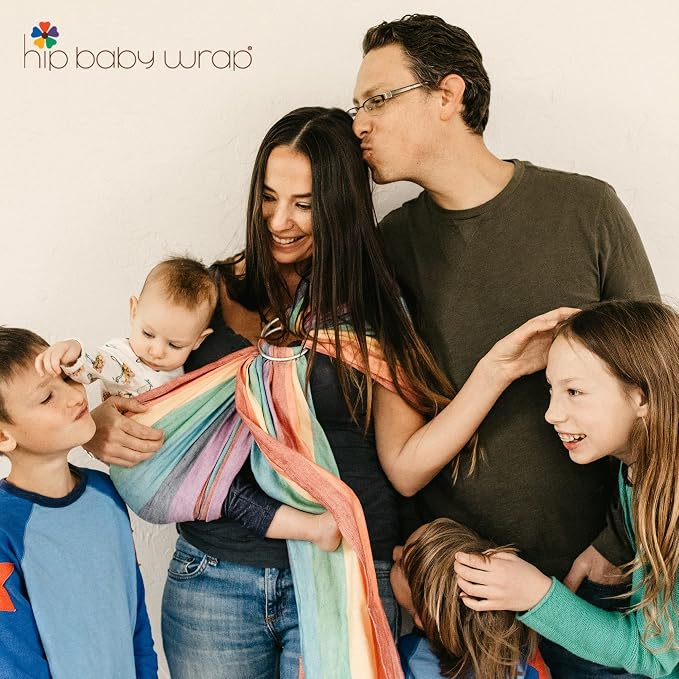 Hip Baby Wrap Ring Sling Baby Carrier - Image 7