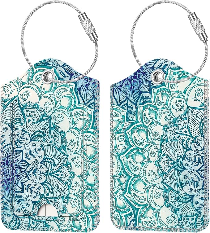 Fintie Luggage Tags, Privacy Cover ID Label by Fintie