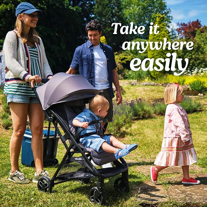 Graco Ready2Jet Compact Stroller – Overhead Friendly Compact Travel Stroller - Image 5