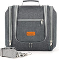 Hanging Travel Toiletry Bag for Women and Men, 6 Organizer Compartments by COOSKY