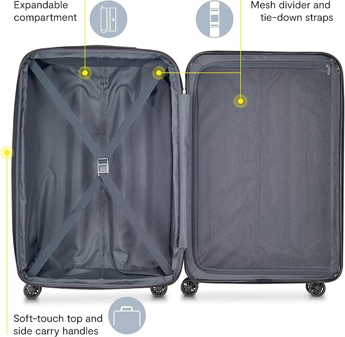 DELSEY Paris Carry-On Domestic, Peony Pink - Image 7