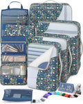 8 Set Packing Cubes for Travel, Gifts for Women Mom, Anti-Tearing Suitcase by OlarHike