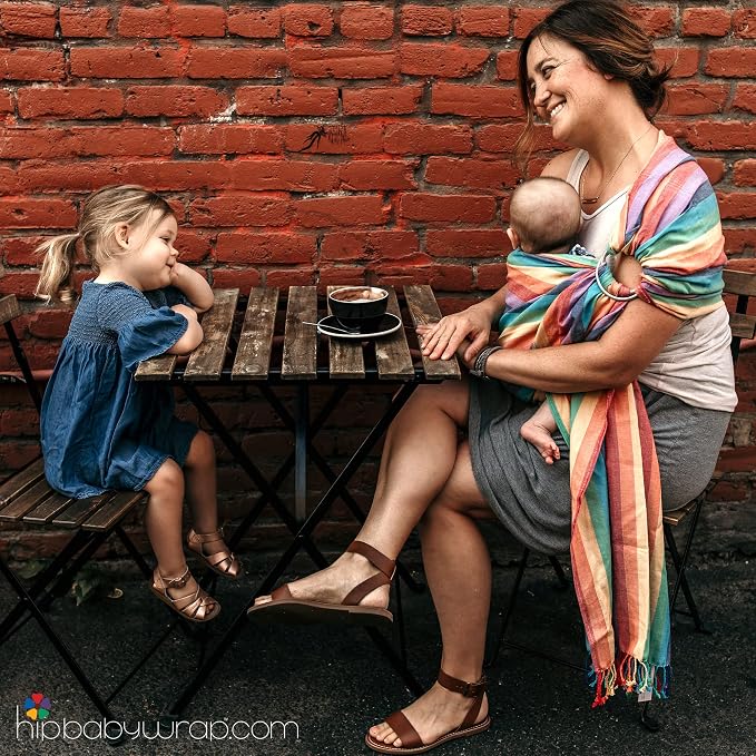 Hip Baby Wrap Ring Sling Baby Carrier - Image 9